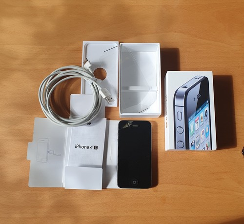 Iphone black 16gb con - iphone, 4s